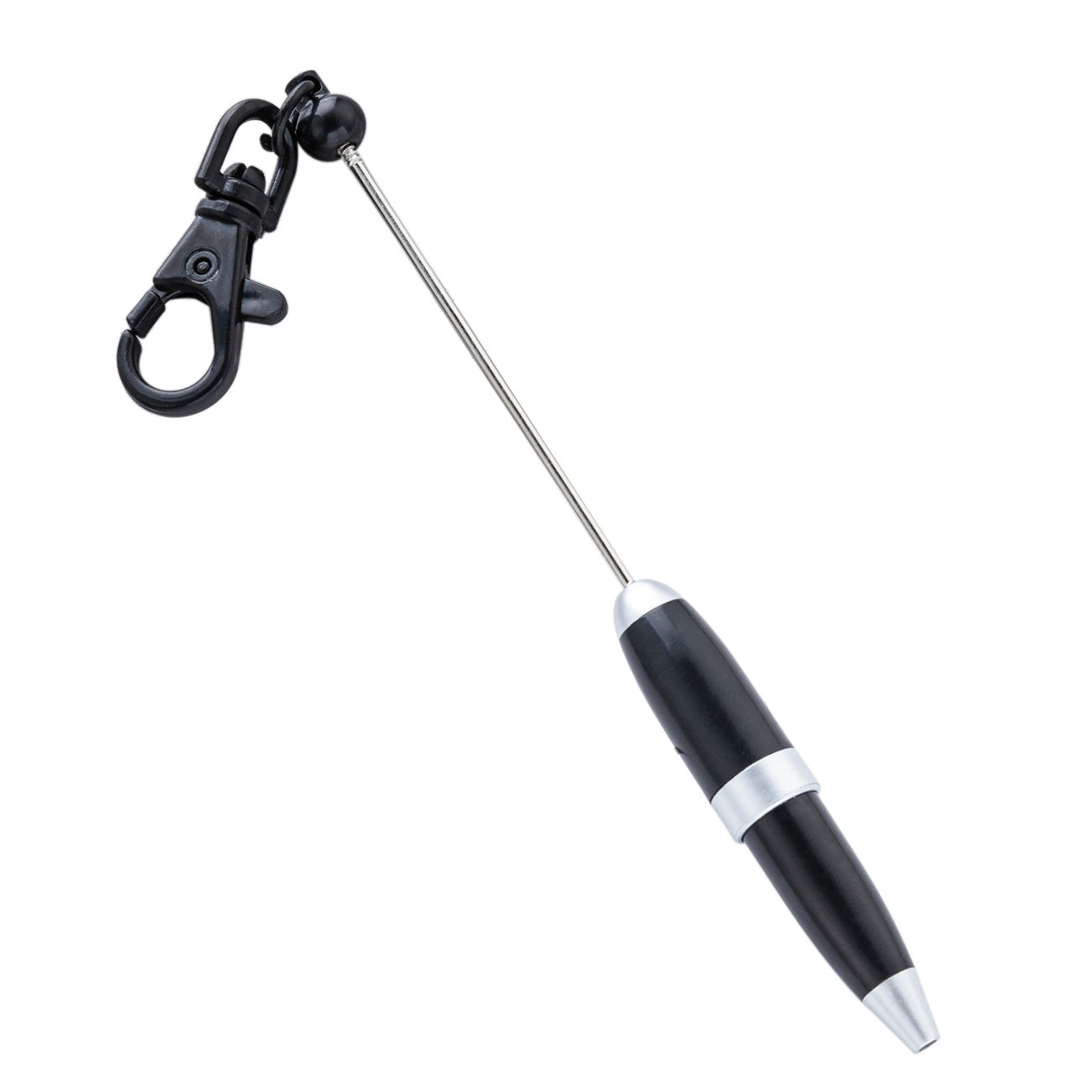 Wholesale Beaded Pen Printable Logo Short Portable  Pen