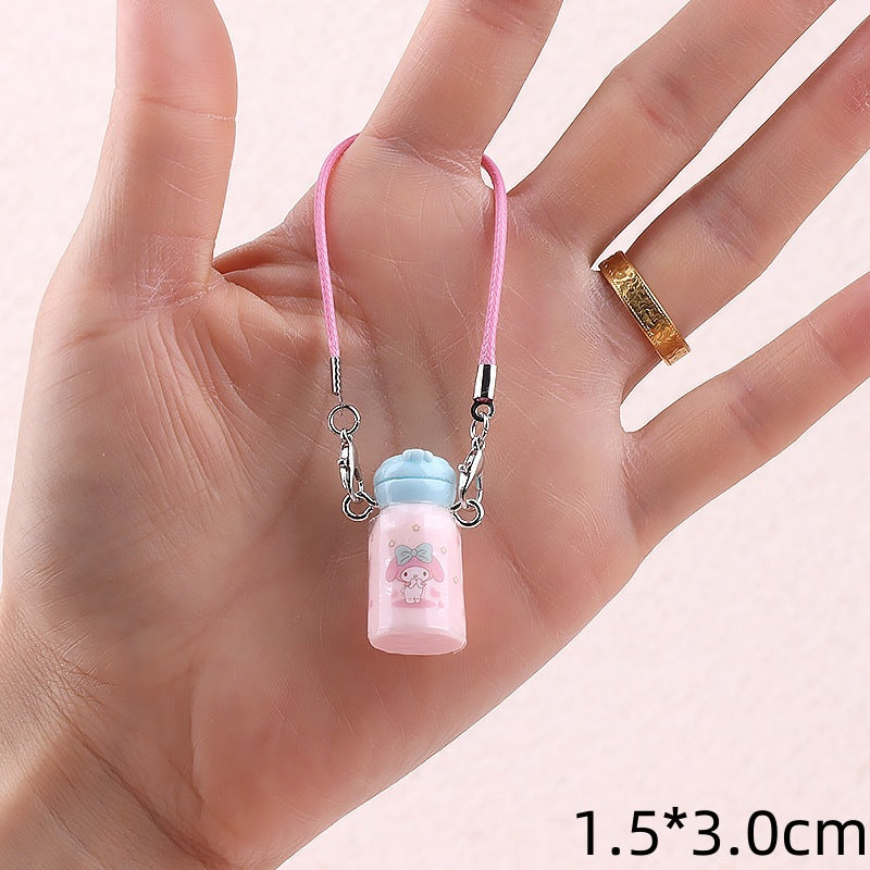 Wholesale Cute cartoon mini thermos cup doll accessories