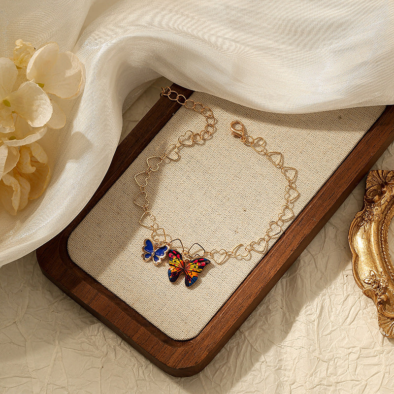 Wholesale Butterfly Heart Bracelet