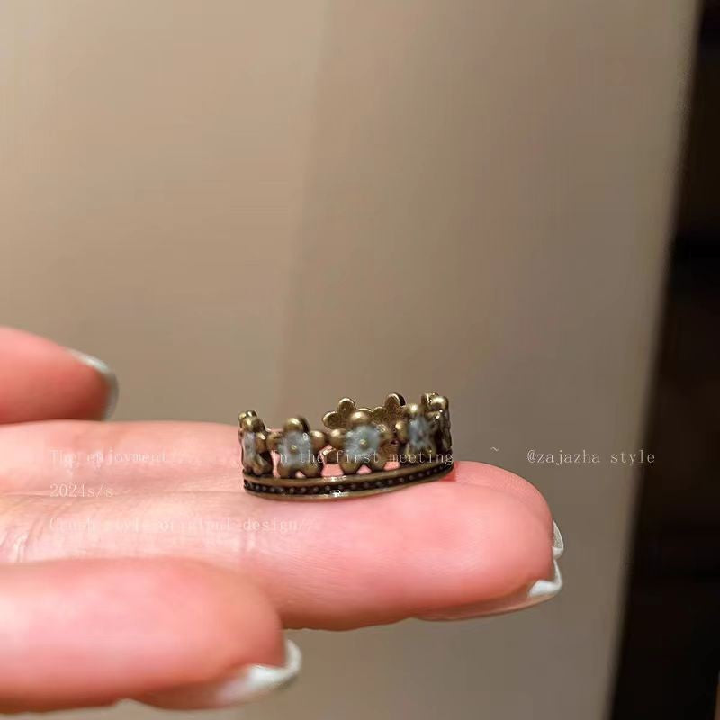 Wholesale Red  Cute Bow Love  Alloy Ring