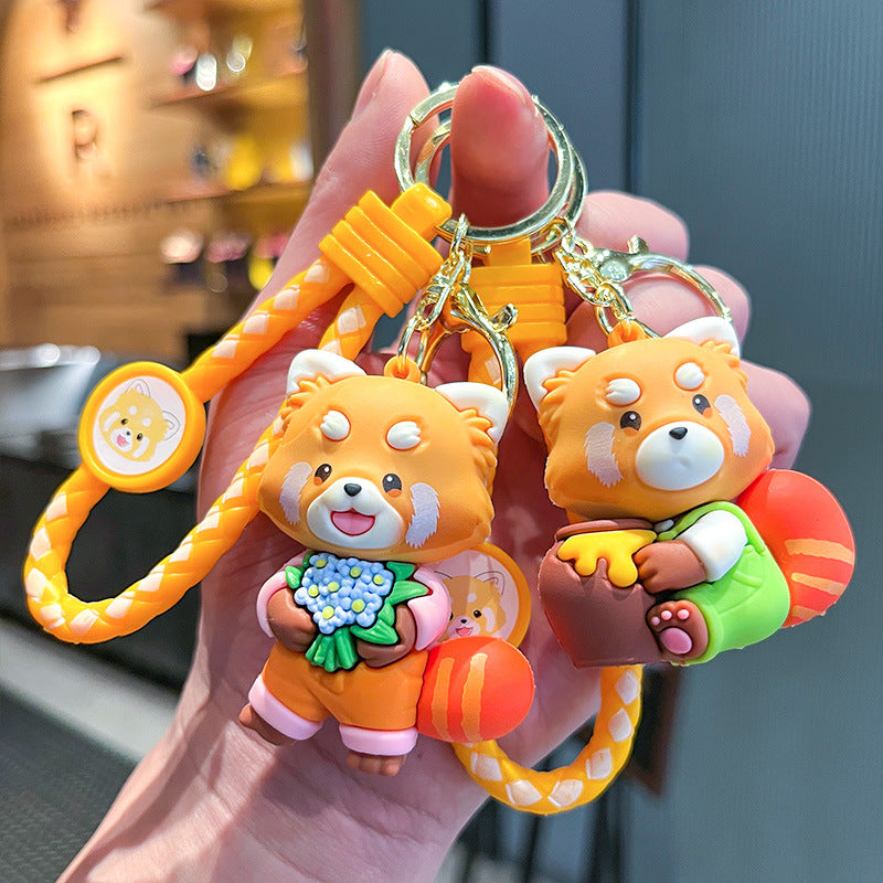 Wholesale Cartoon cute silicone keychain