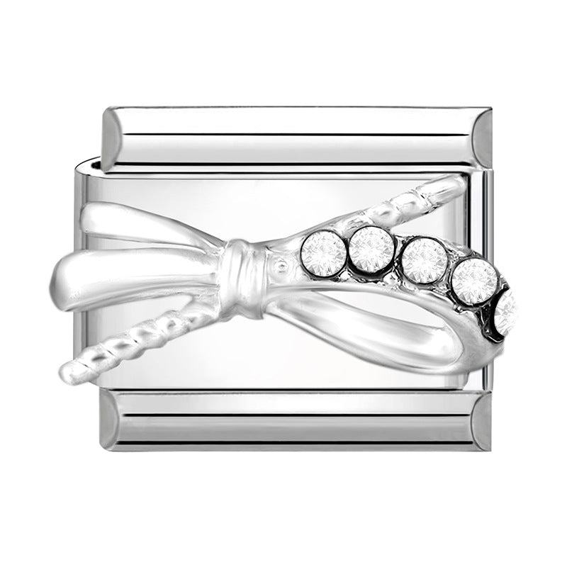 Wholesale Italian Charm Bracelet 9mm DIY Splicing Cute Creative Stainless Steel Composable Bracelet