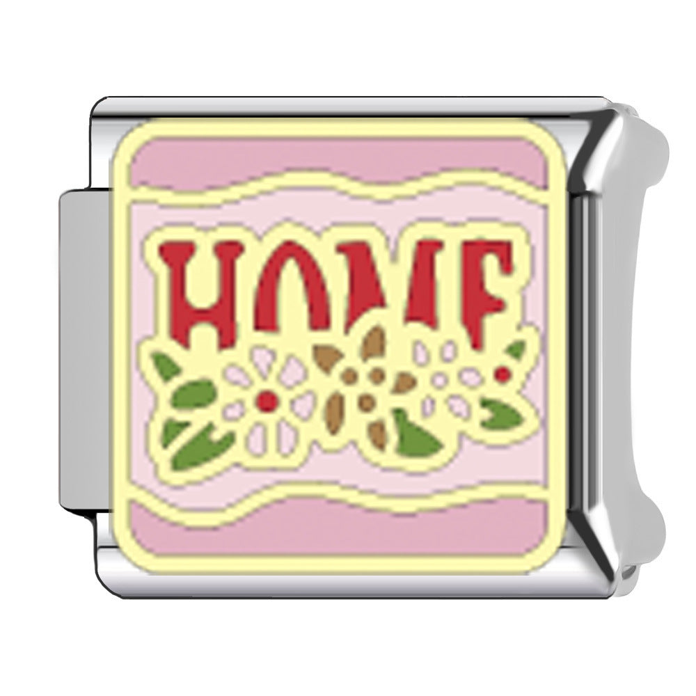 Wholesale   Italian Charm Bracelet 9mm DIY wedding Creative Stainless Steel Composable Bracelet