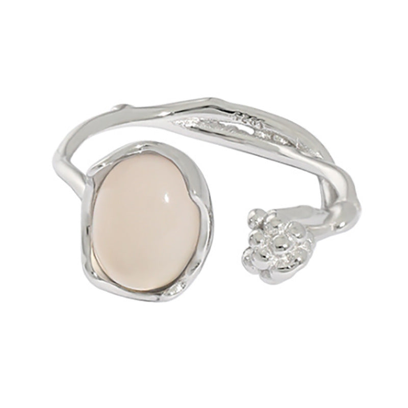 Wholesale Adjustable copper moonstone ring