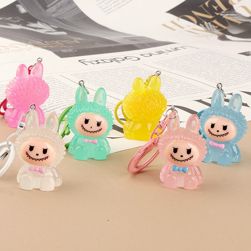 Wholesale Luminous Cartoon Three-Dimensional Cute Keychain