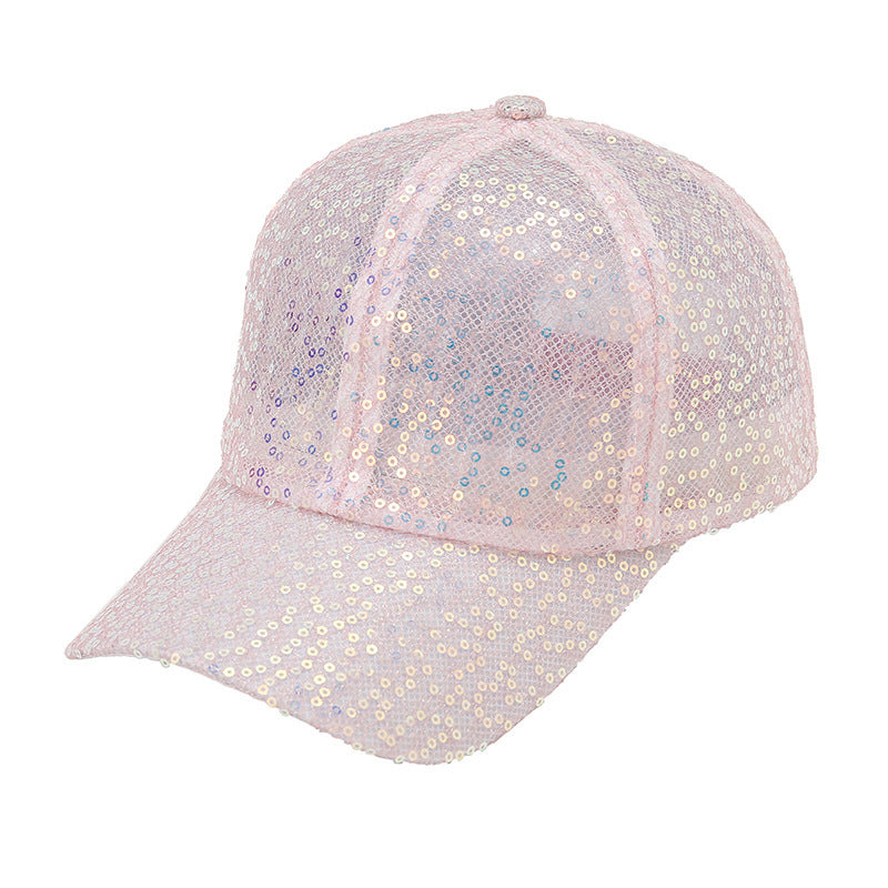 Wholesale Casual Sequined Cap Mesh Breathable Hat Baseball Cap ACC-HT-HengBing003