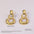 Wholesale light luxury  exaggerated earrings geometric stainless steelearrings