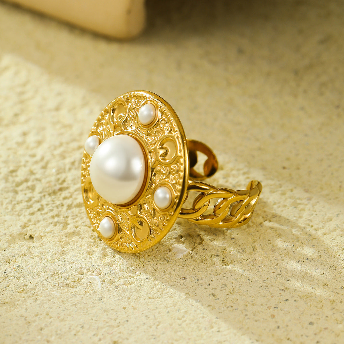 Wholesale Titanium Steel Gold Luxury Earrings