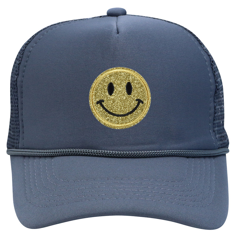 Wholesale  Smiley Face Patch Baseball Cap