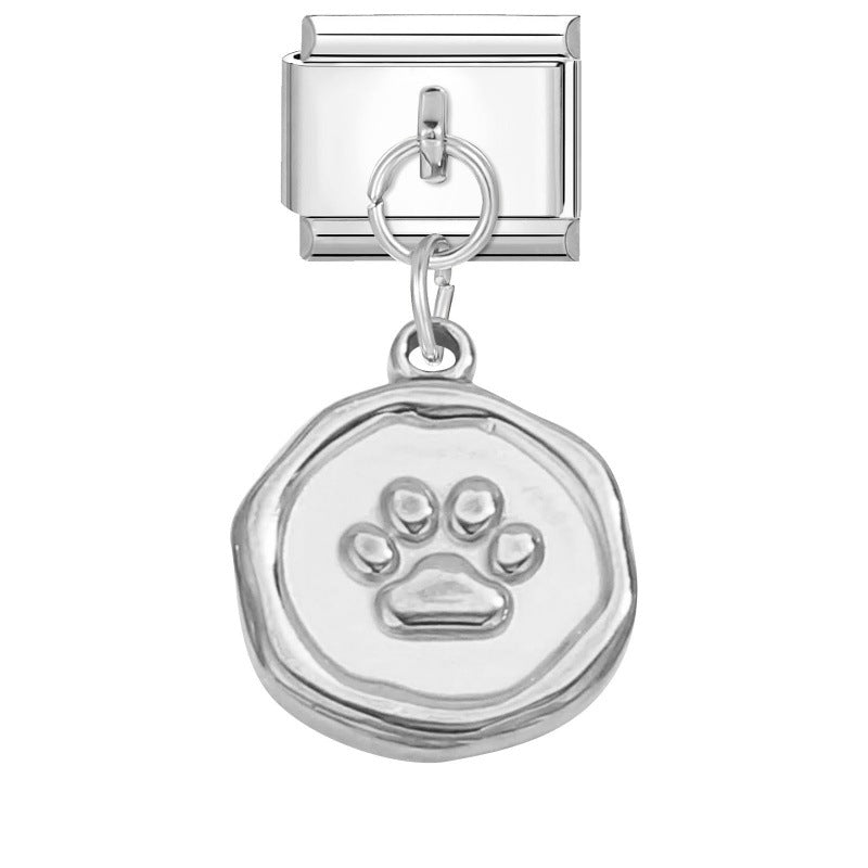 Wholesale  Italian Charm Bracelet 9mm DIY  Creative Stainless Steel Composable Bracelet