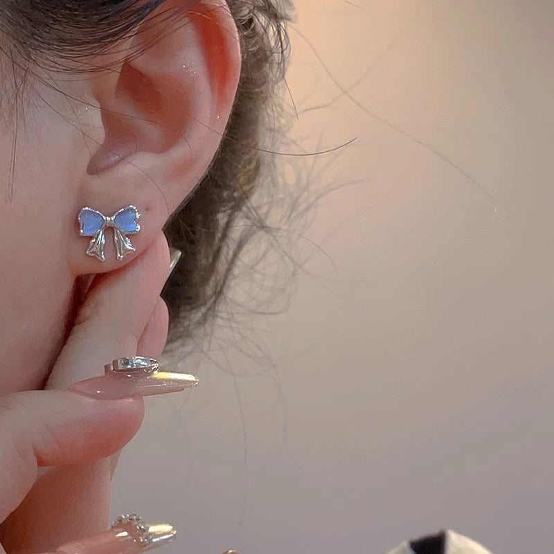 Wholesale Alloy Bow Earring Set