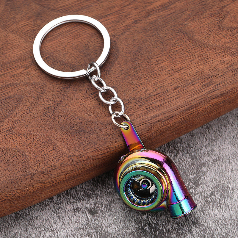 Wholesale Metal Car Turbo Creative Keychain