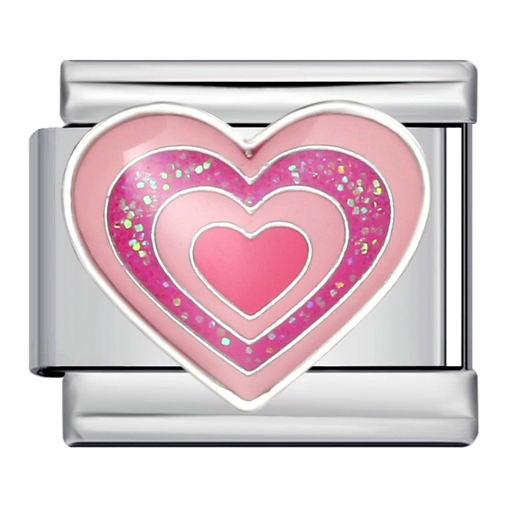 Wholesale Italian Module Bracelet Titanium Steel Welding Oil Dropping DIY Charms