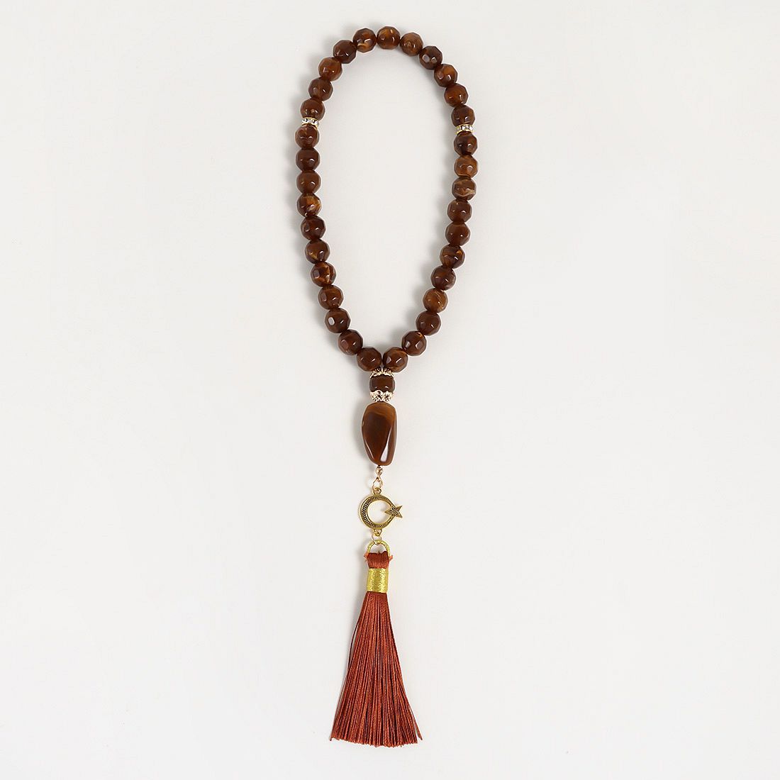 Wholesale Muslim Rosary Cut Round Bead Bracelet