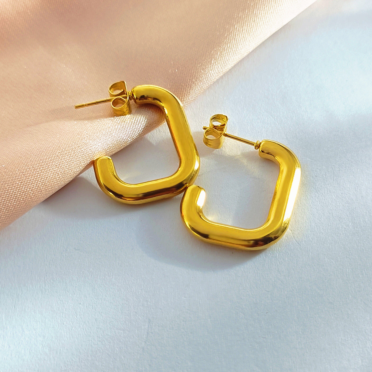 Wholesale Stainless Steel Hydraulic Earrings