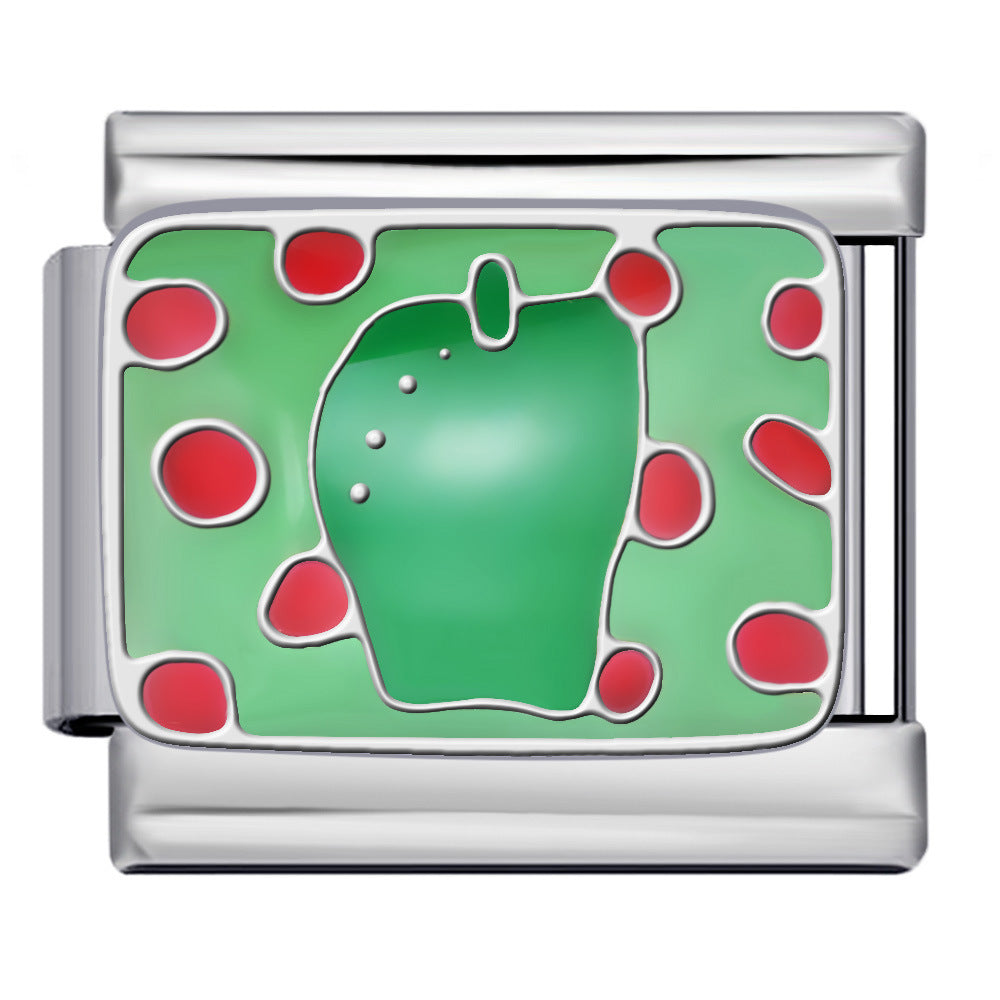 Wholesale Italian Charm Bracelet 9mm DIY Splicing Cute Creative Stainless Steel Composable Bracelet