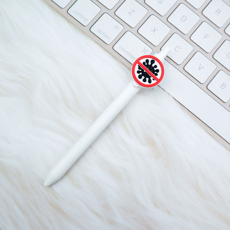 Wholesale  Cartoon PVC Creative Solid Color Doctor Medical 0.5 Pen Press Gel Pen