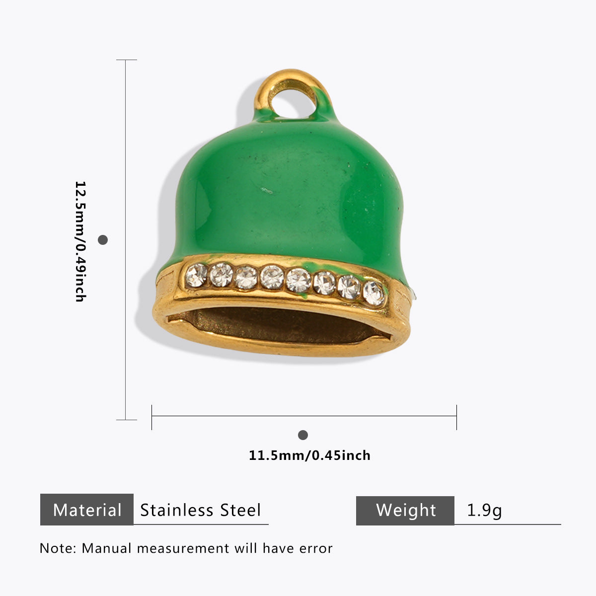 Wholesale 5pcs Stainless Steel  Pearl Pendant Oil Drop Pendant Bell Flower Pendant