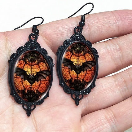 Wholesale Gothic Cross Crow Pendant Necklace,   Jewelry Accessory for Boutique Resale