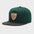 Wholesale green hip-hop adjustable breathable flat-brimmed hat  baseball hat