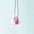 Wholesale Lock Clasp Resin Round Bead Long Necklace