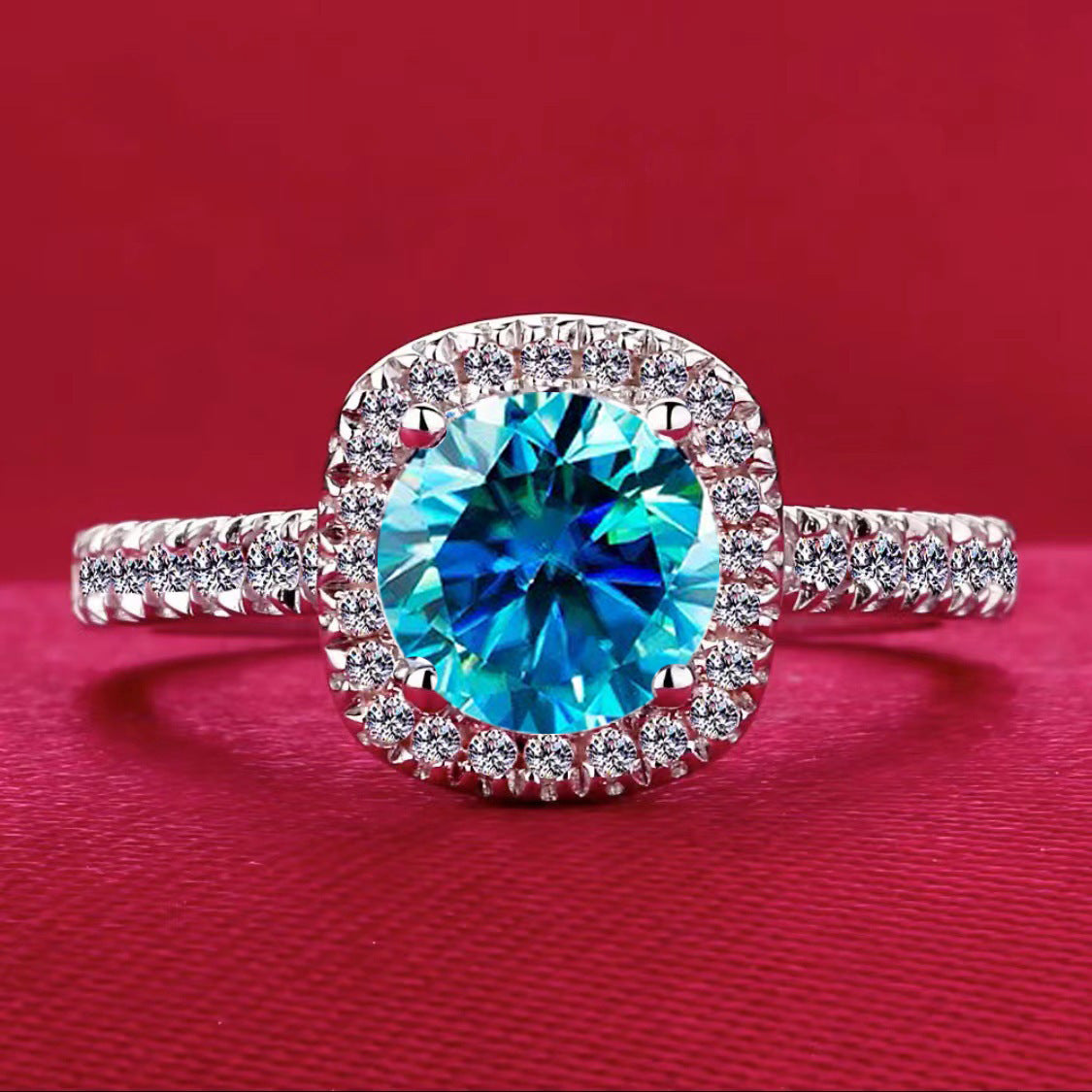 Wholesale  eight hearts eight arrows diamond  ring