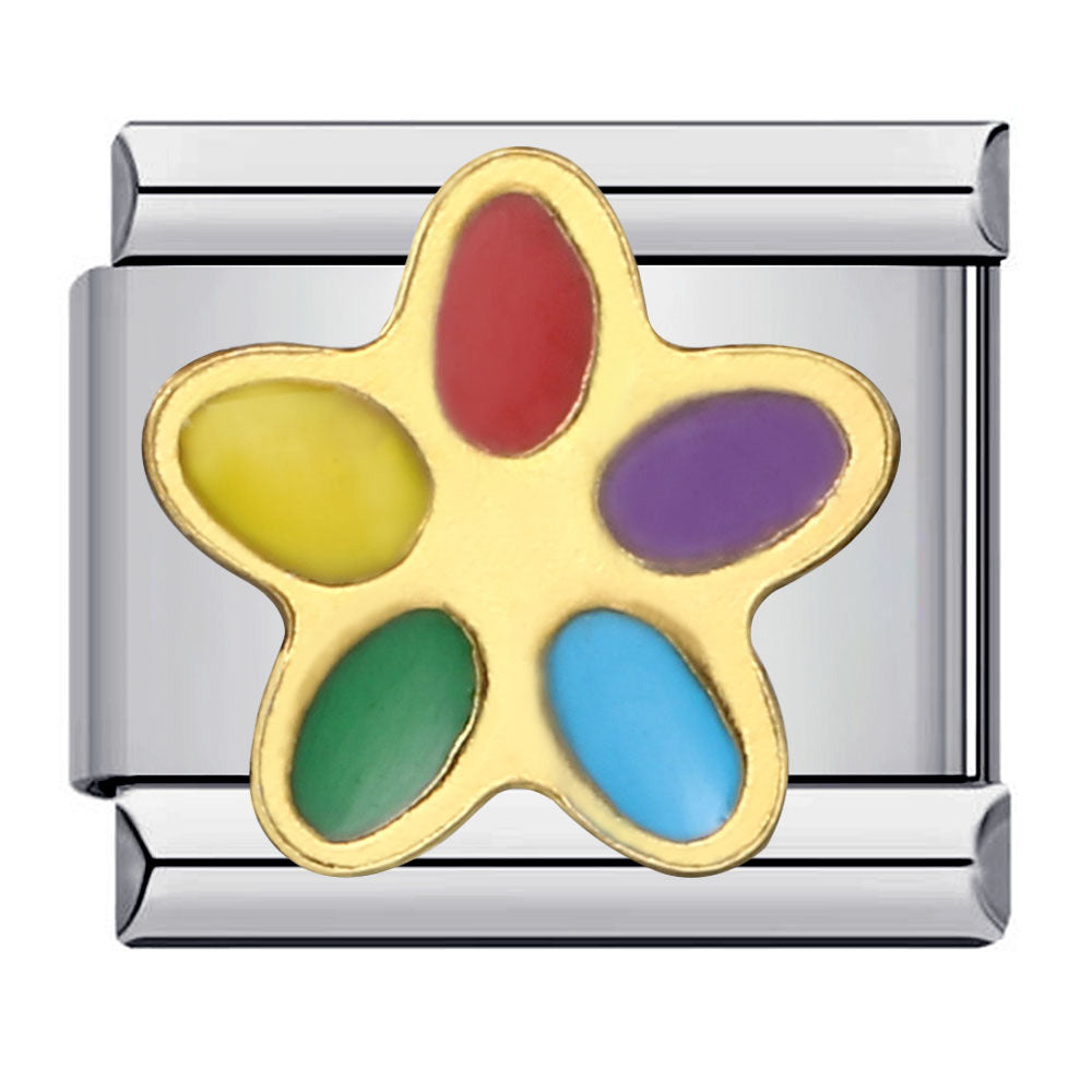 Wholesale Italian Charm Bracelet 9mm DIY Splicing Removable Heart Crown Element Stainless Steel Composable Bracelet