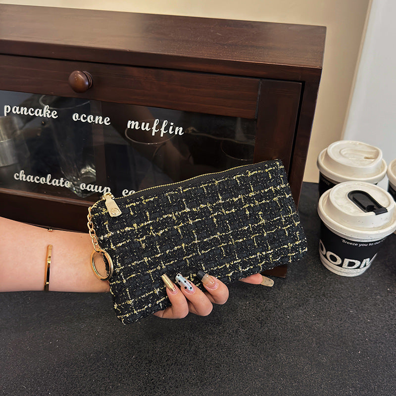 Wholesale card holder zipper coin purse