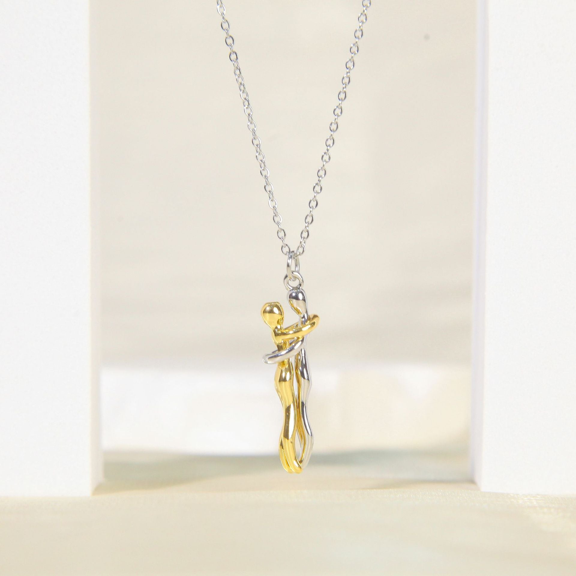 Wholesale  Titanium Steel All-match Color-free Collarbone Chain Necklaces