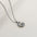 Wholesale  26 English letter necklace  titanium steel bubble smooth letter pendant clavicle chain