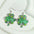 Wholesale Cross St. Patrick's Day Shamrock Acrylic Earrings