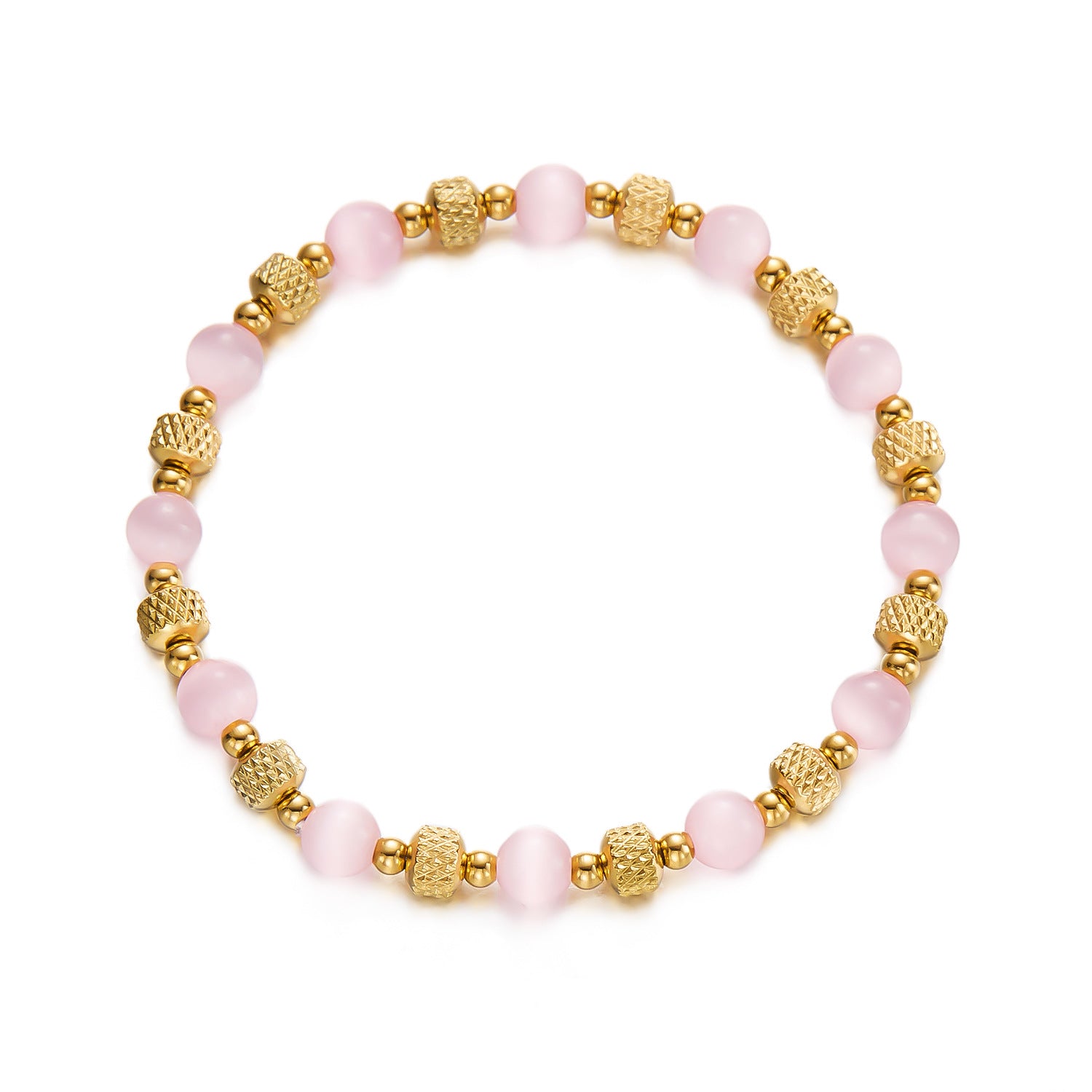 Wholesale stainless steel cat's eye bracelet