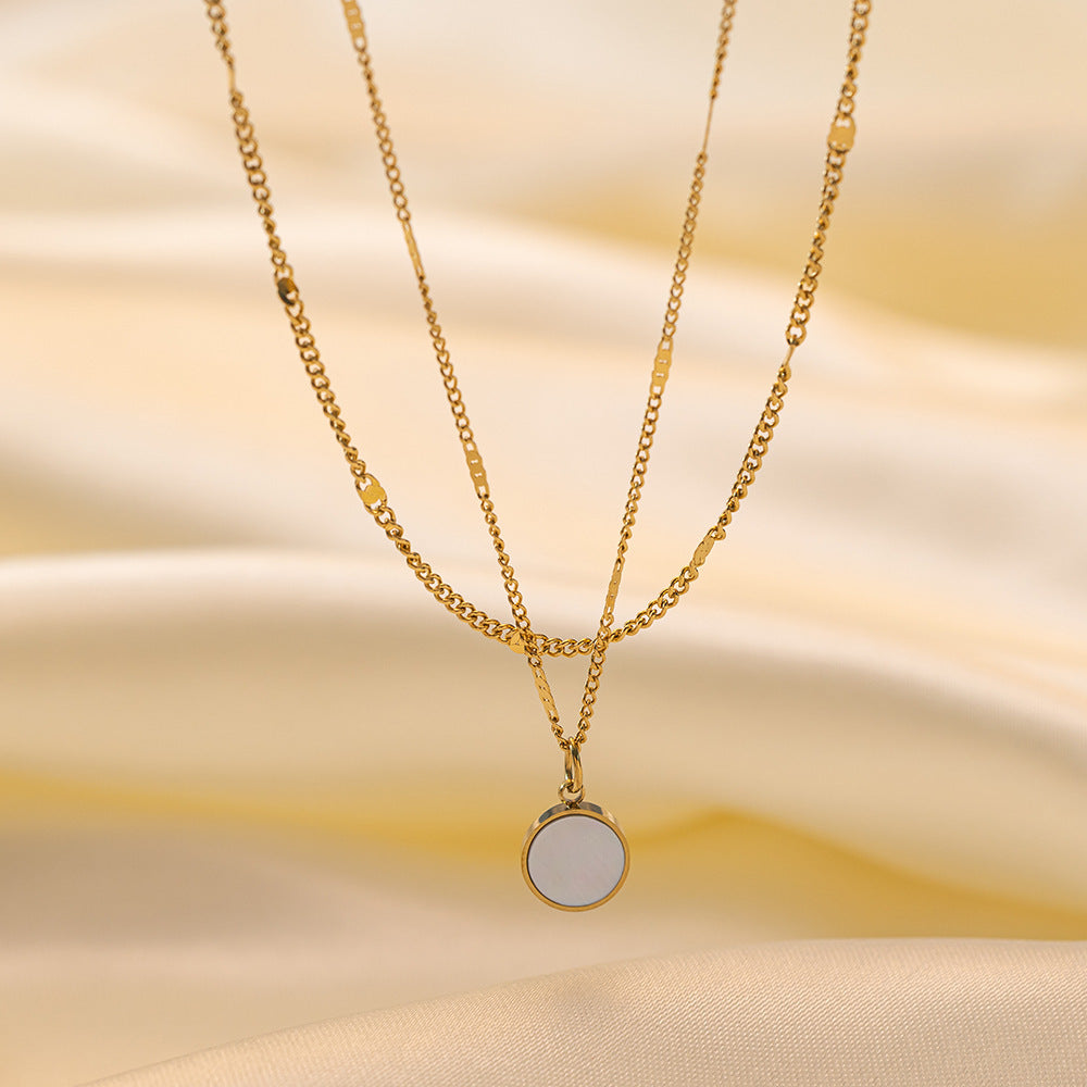 Wholesale Multi-layer Necklace Irregular Chain ACC-NE-QiYu011