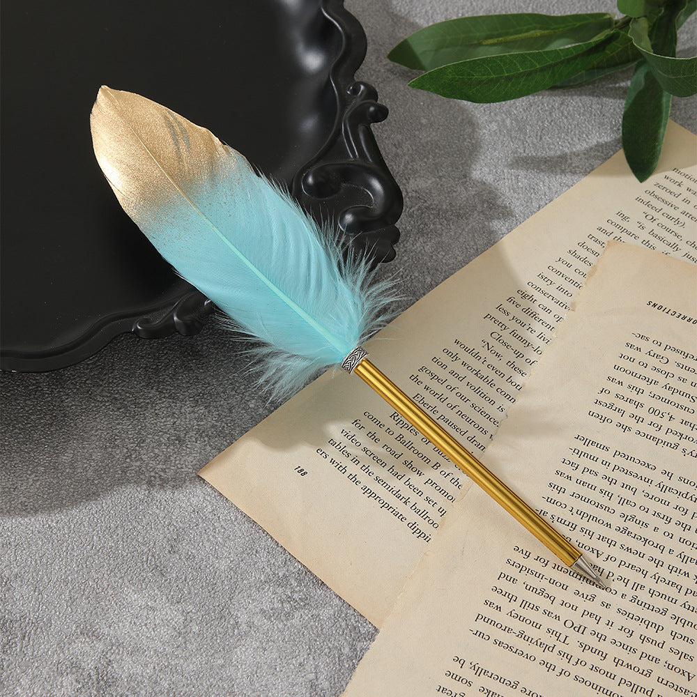 Wholesale Exquisite Feather Ballpoint Pen