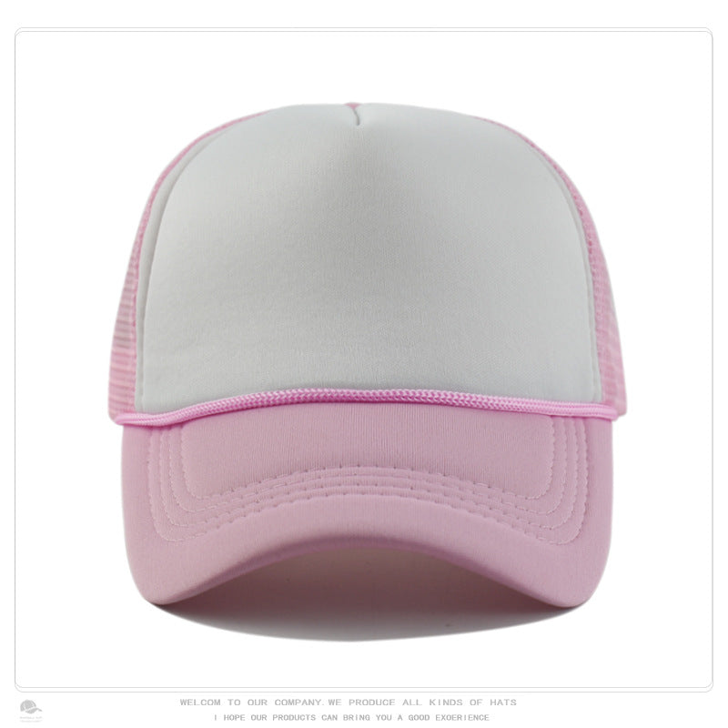 Wholesale Sponge plate printed embroidered rope men' s baseball cap Hat