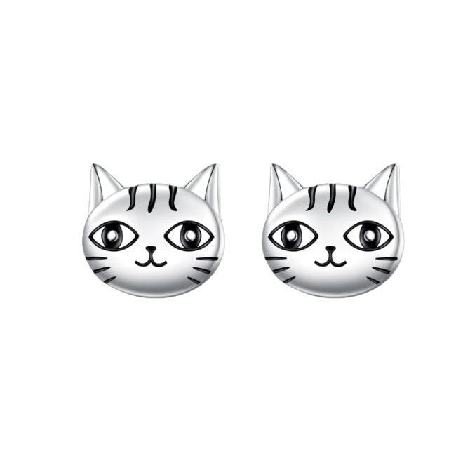 Wholesale Cute Cat Animal Earrings