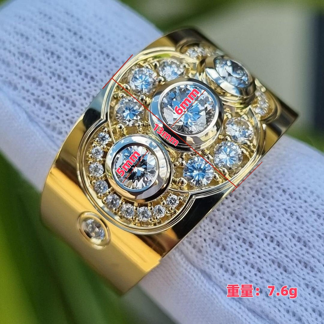 Wholesale  Kaleidoscope Diamond Ring Fashion  Jewelry