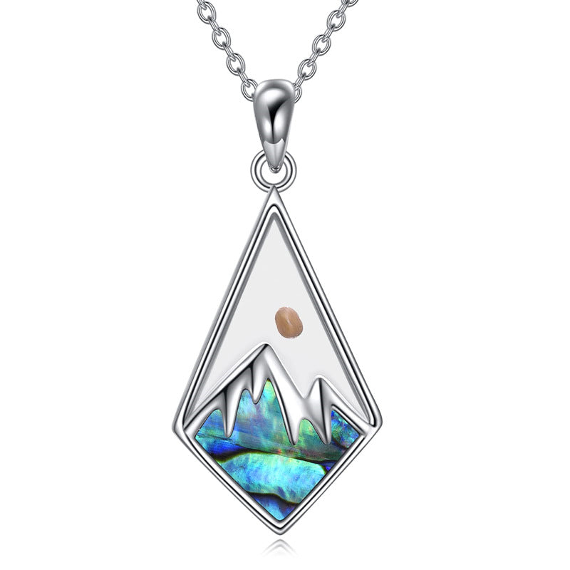 Wholesale Faith Geometric Hill Mustard Seed Stainless Steel Necklace Earrings