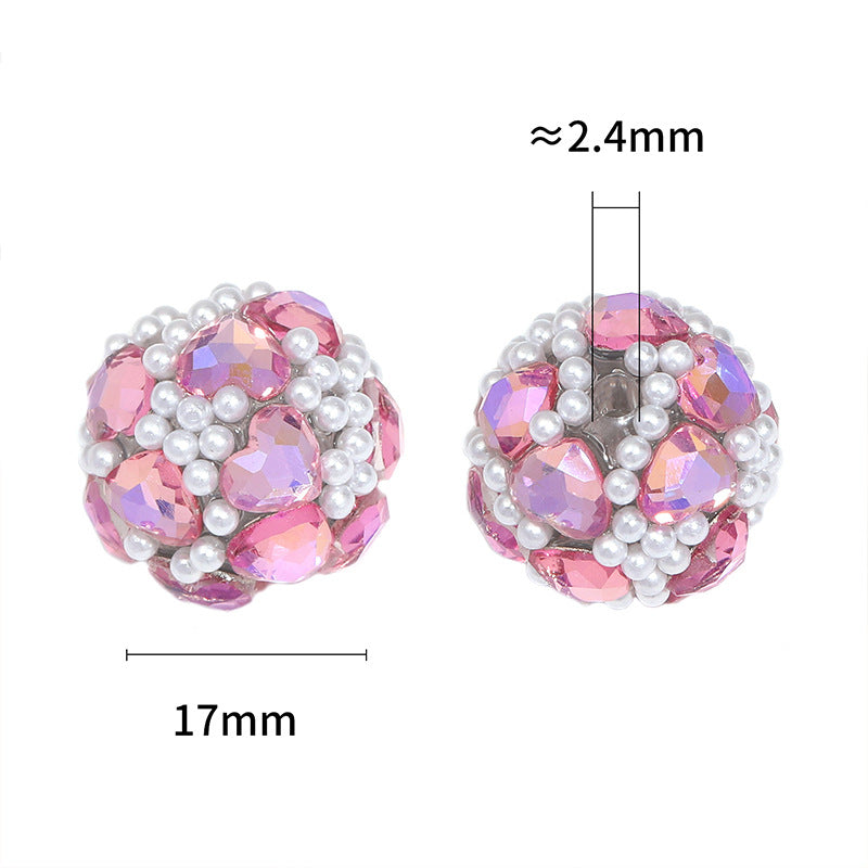 Wholesale 10pcs Crystal Beads with Straight Holes