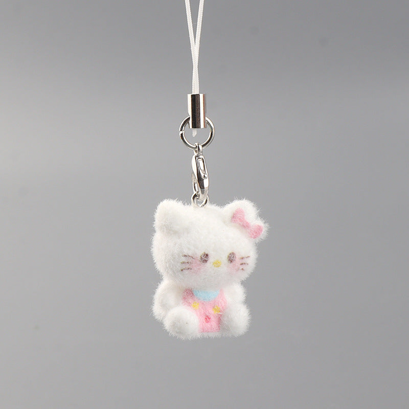 Wholesale Three-Dimensional Cat Pendant Keychains