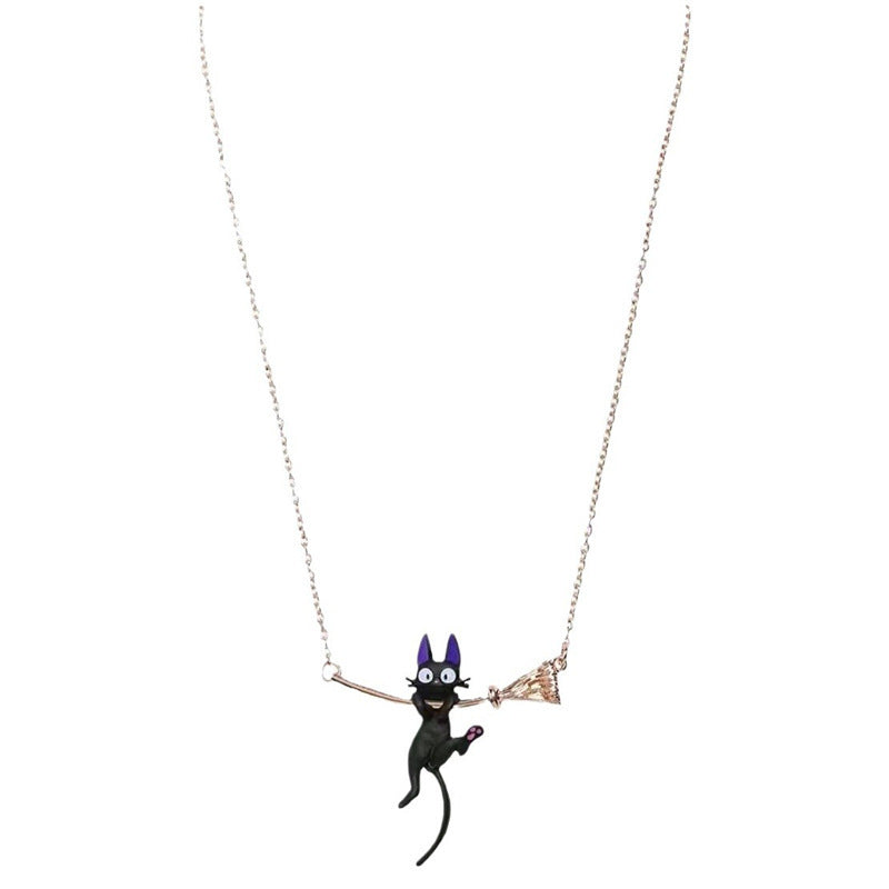 Wholesale Cartoon Cat Alloy Necklaces ACC-NE-YingHao003