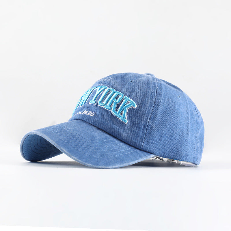 Wholesale Washed Cotton Hat Embroidered Patch Baseball Cap ACC-HT-SuTe003