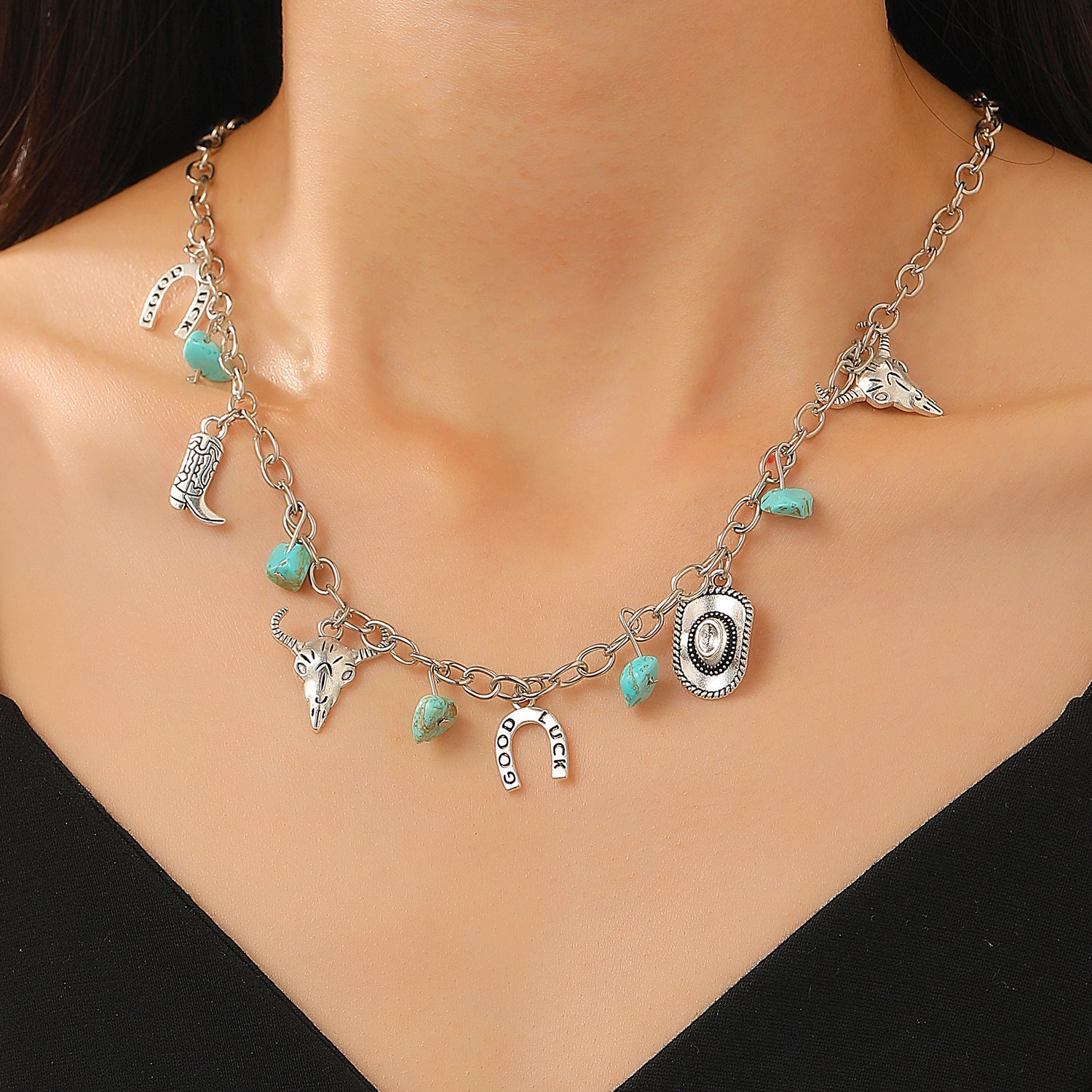 Wholesale Leather boots,  cowboy hat,  bracelet necklace ring