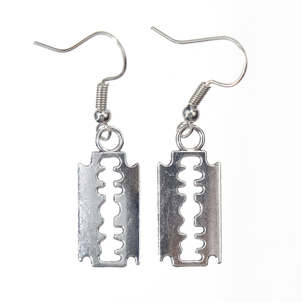 Wholesale  vintage alloy knife  earrings