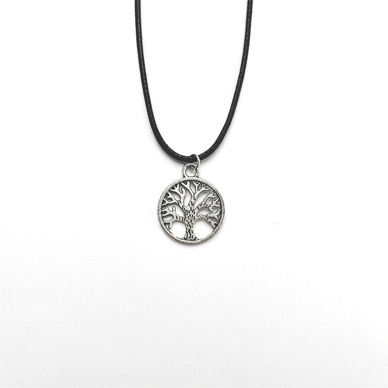 Wholesale Electroplated Alloy Vintage Cross Geometric Necklace,  Jewelry Accessory for Couples