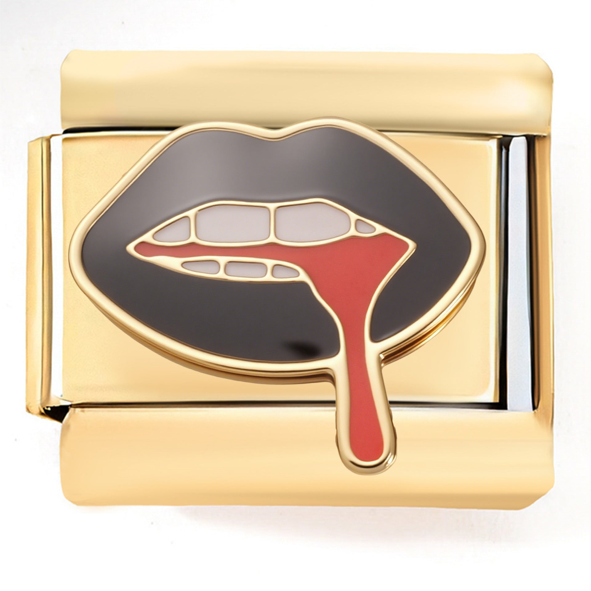 Wholesale  Italian Charm Bracelet 9mm DIY Bumblebee   Creative Stainless Steel Composable Bracelet