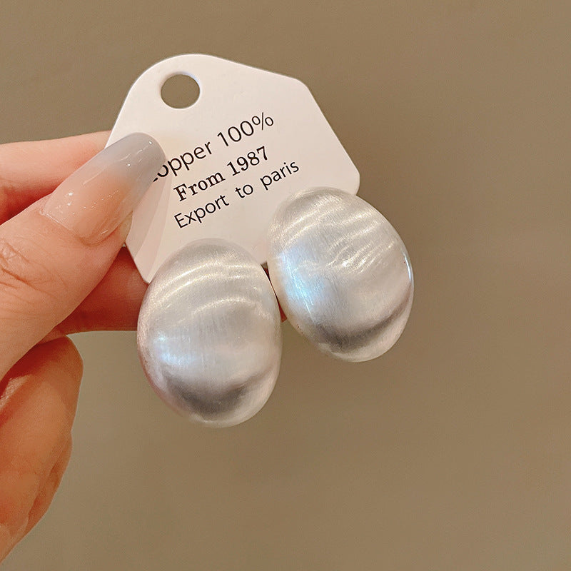 Wholesale Silver Needle Letter Geometric Earrings ACCVIP-ES-KJ001