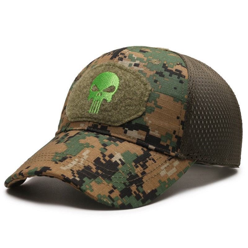 Wholesale Skull Cotton Mesh Hat Men's Baseball Cap ACC-HT-XuanWei002