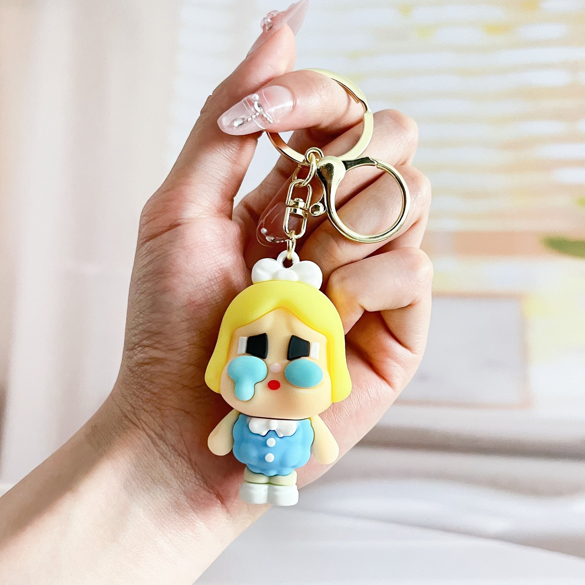 Wholesale Cute Soft Glue Cartoon Doll Car Keychain  ACCVIP