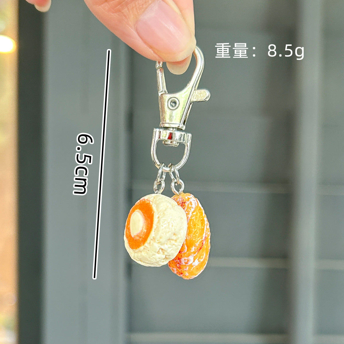Wholesale Alkaline Bread Keychain